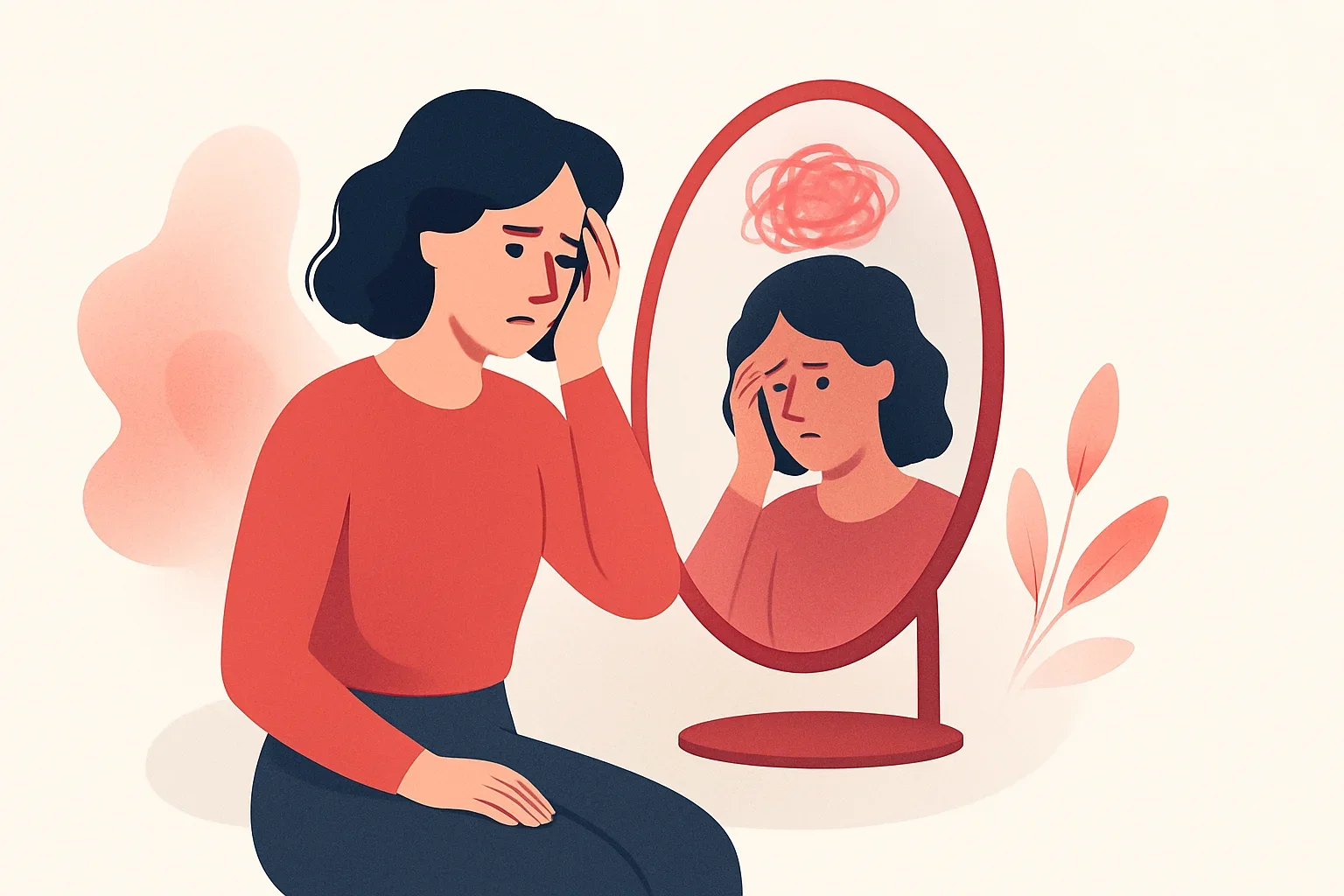 Иллюстрация: Тест: Есть ли у тебя склонность к самонегативу?