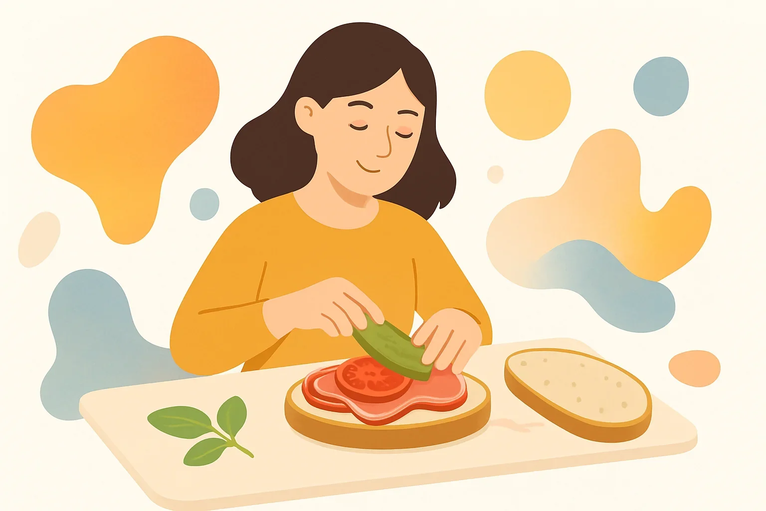 Иллюстрация: Тест про бутерброды: виды, сборка, начинки и хранение