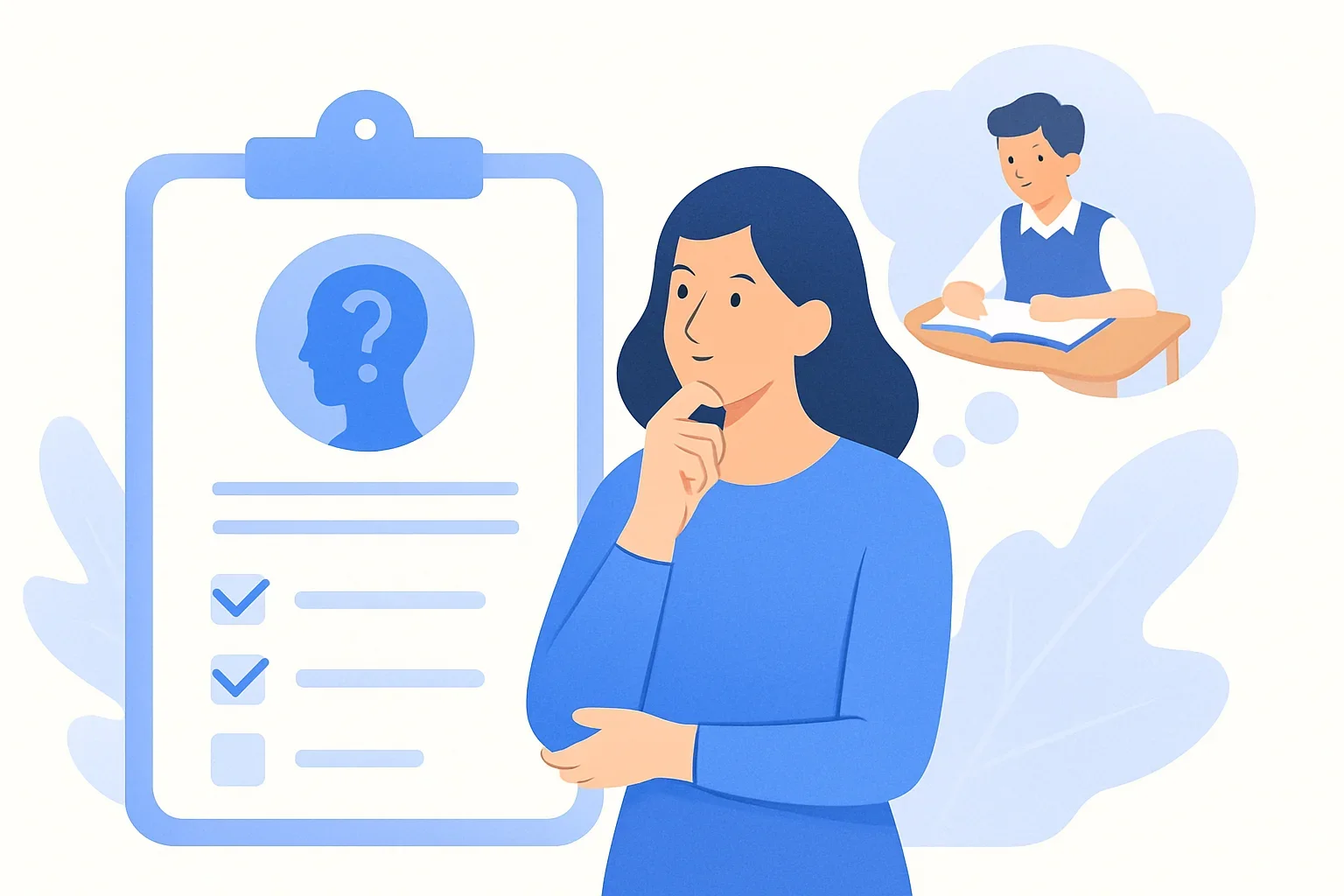 Иллюстрация: Каким ты был школьником? Психологический тест