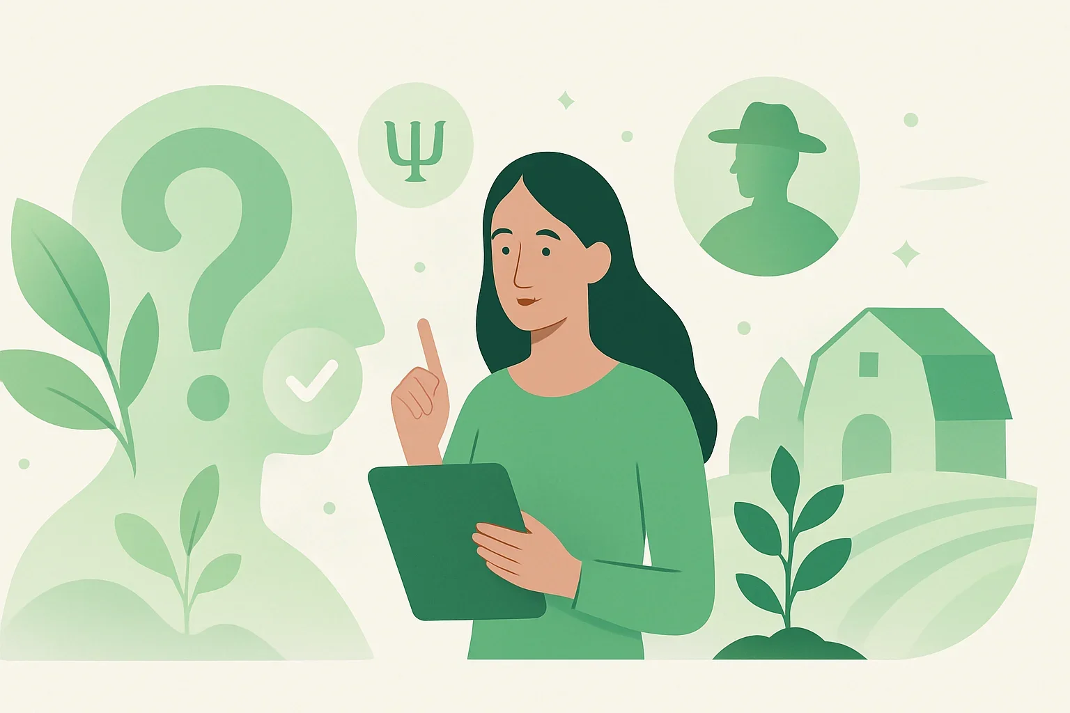 Иллюстрация: Тест на склонность и способности к сельскому хозяйству