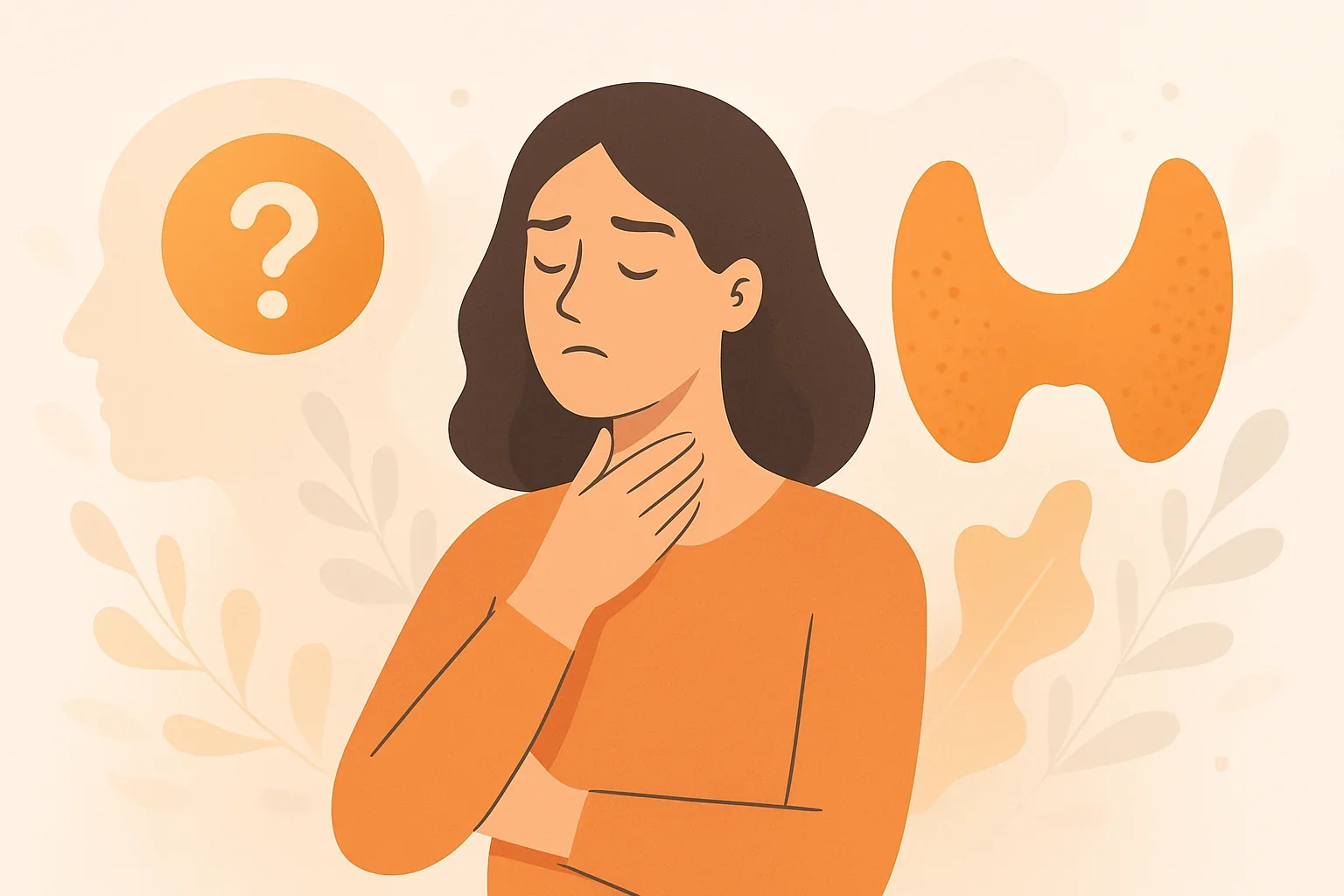 Иллюстрация: Тест на работу щитовидной железы: оценка психосоматических признаков