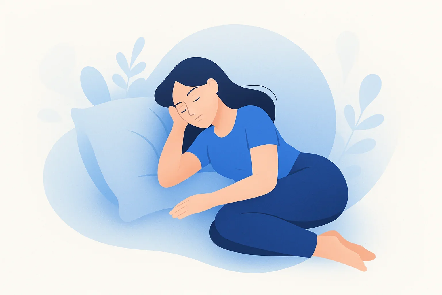 Иллюстрация: Полезные позы для сна. А как спите вы?