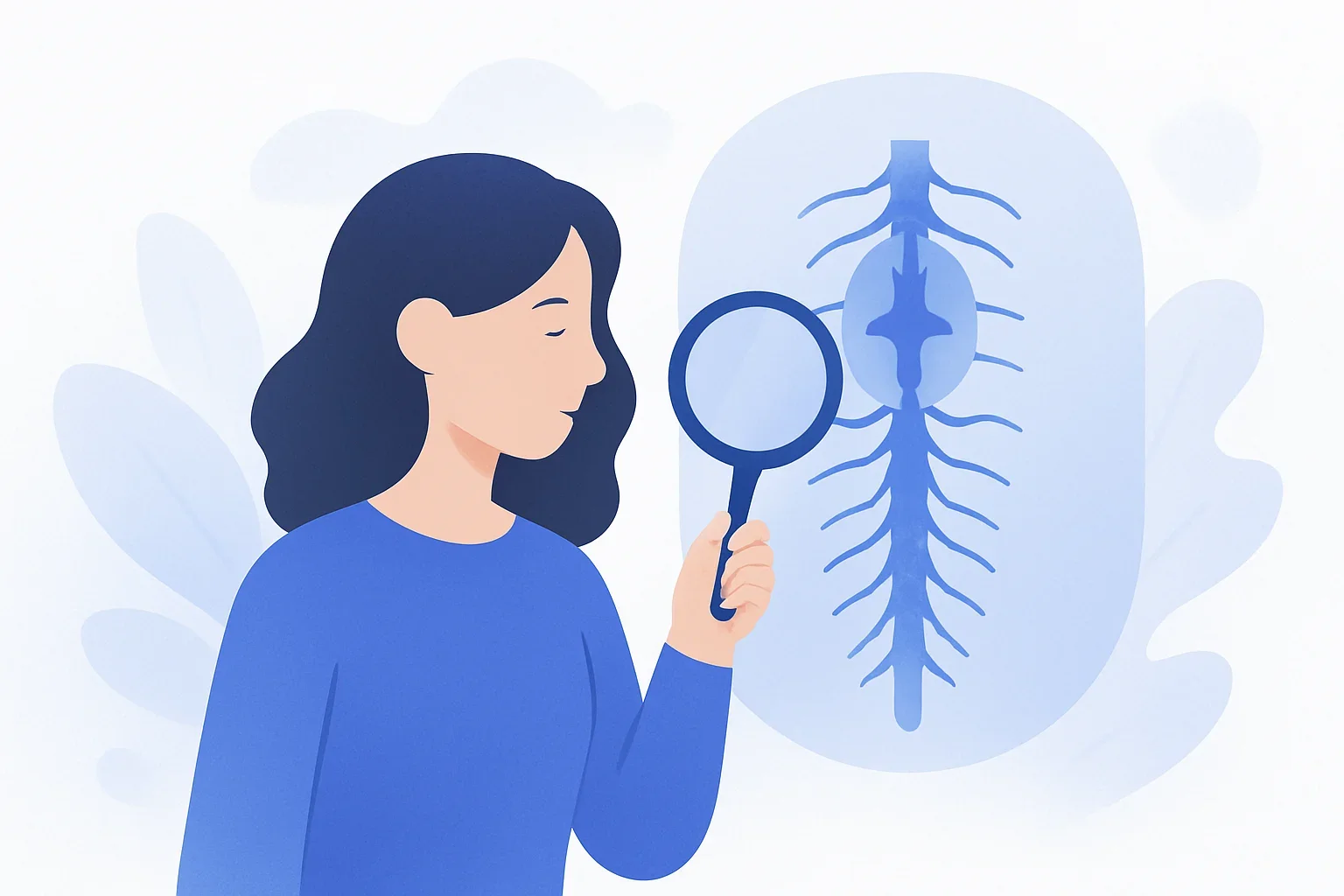 Иллюстрация: Строение и функции спинного мозга: психологический тест