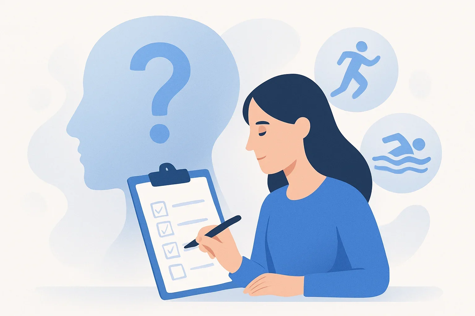 Иллюстрация: Какой вид спорта выбрать? Психологический тест