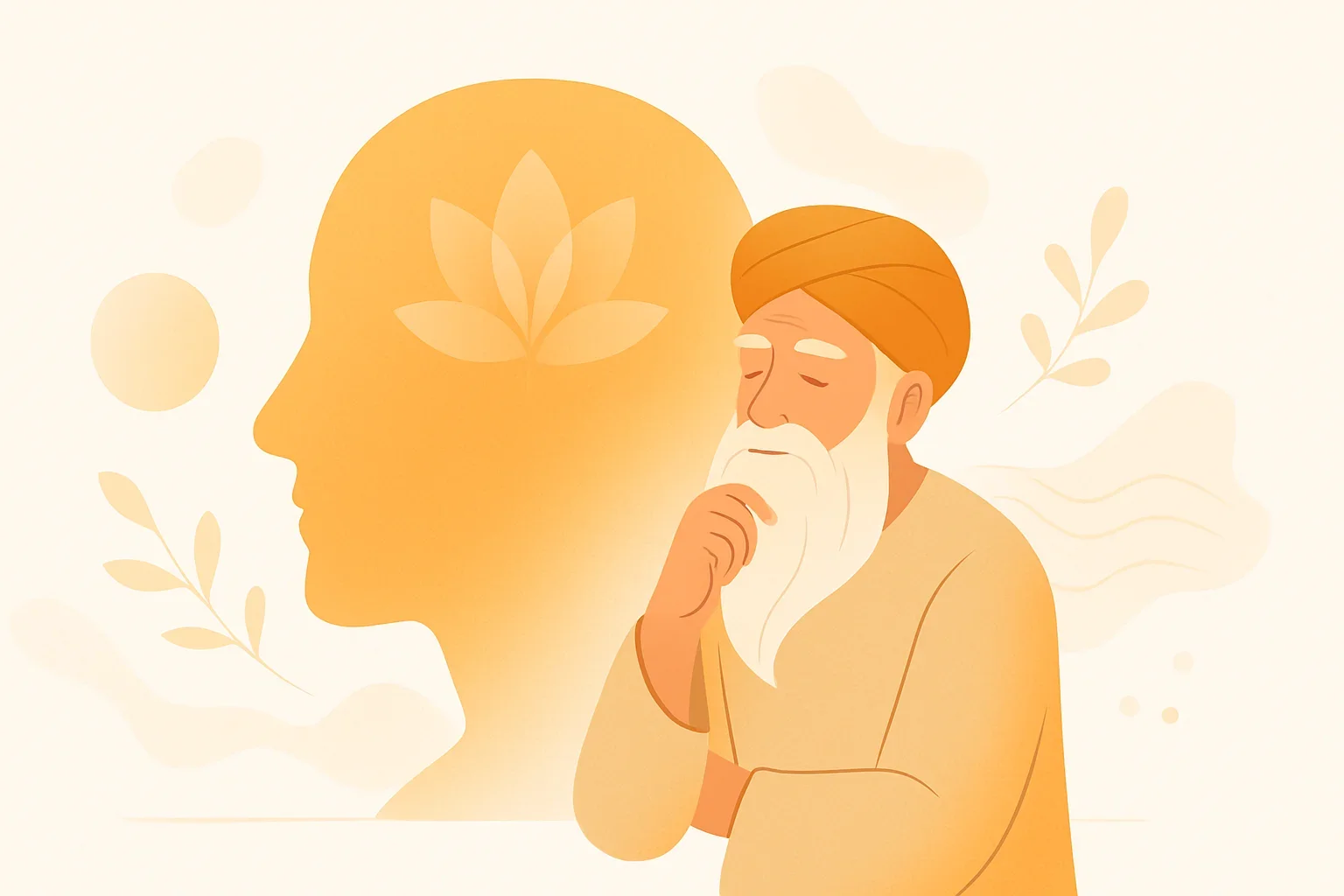 Иллюстрация: Психологический тест «Старик Хоттабыч»: уровень внутренней мудрости