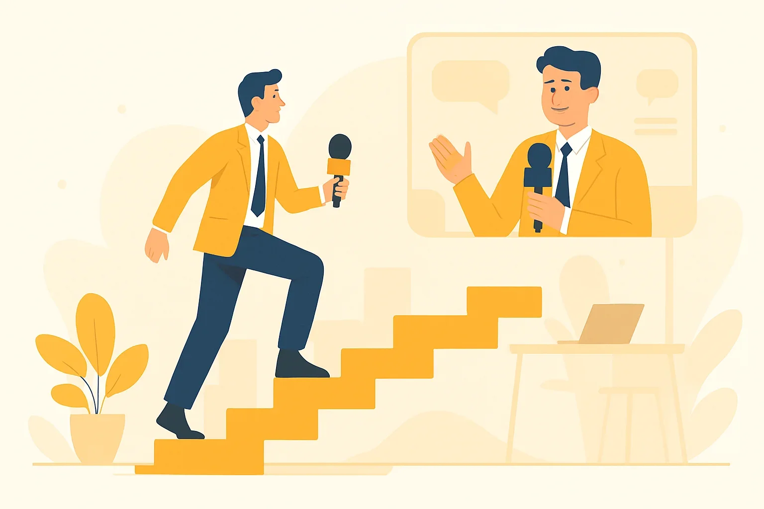 Иллюстрация: Сможете ли вы стать телеведущим? Психологический тест