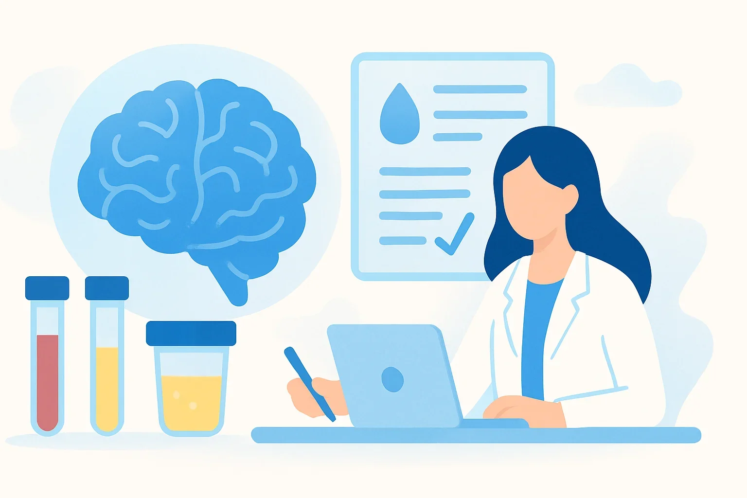 Иллюстрация: Тест на анализы: кровь, моча и расшифровка показателей