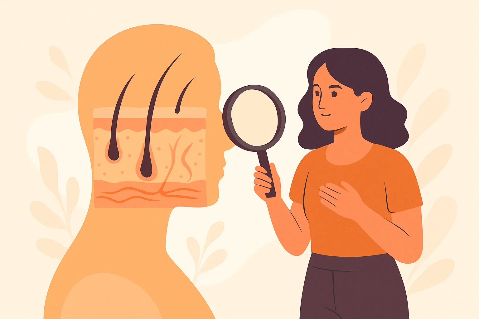 Иллюстрация: Тест по анатомии: всё о коже человека