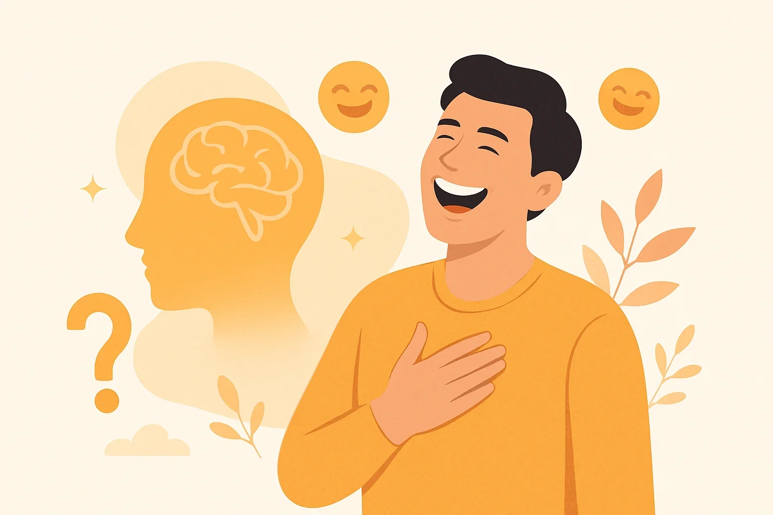 Иллюстрация: Тест: «Человек, который смеётся» — анализ отношения к юмору