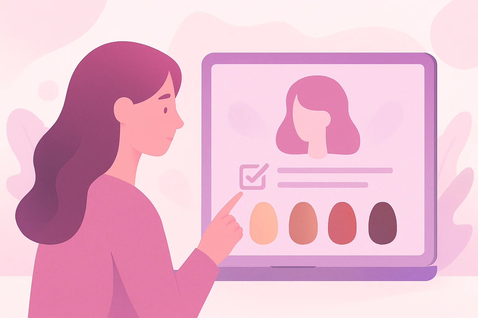 Иллюстрация: Узнайте, какой цвет волос вам подходит, в этом онлайн тесте!