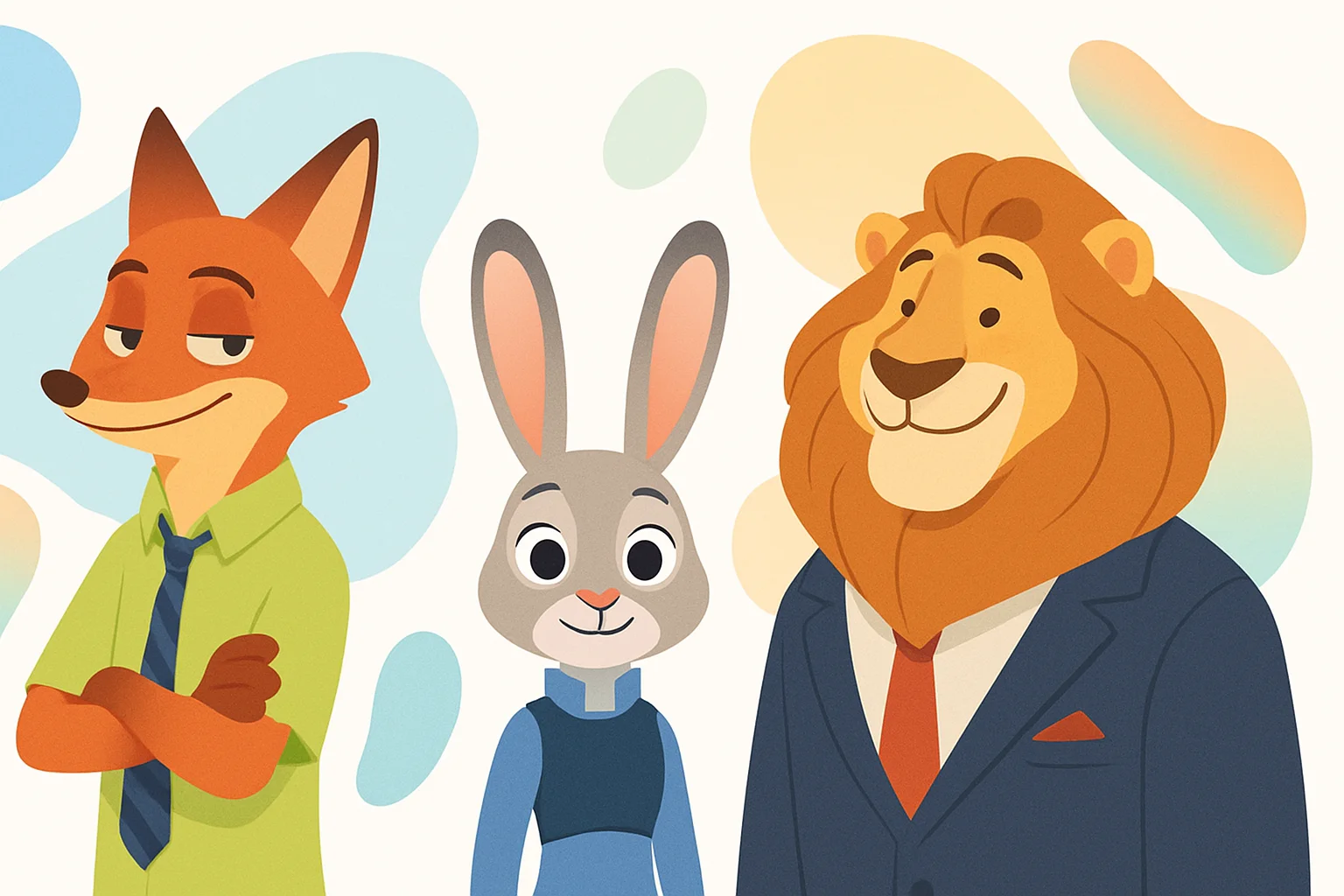 Иллюстрация: Тест: кто вы из Зверополиса? Психотип по героям мультфильма