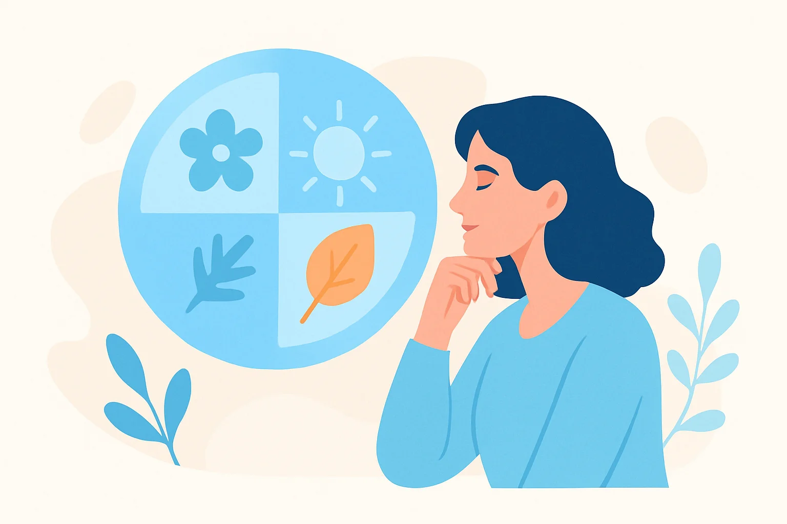 Иллюстрация: Тест «Какое ты время года?» — определите свой внутренний сезон