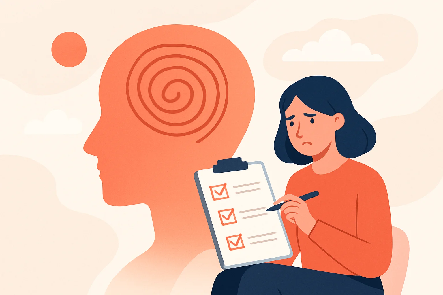 Иллюстрация: Тест: «Накануне» — уровень тревожности перед важными событиями