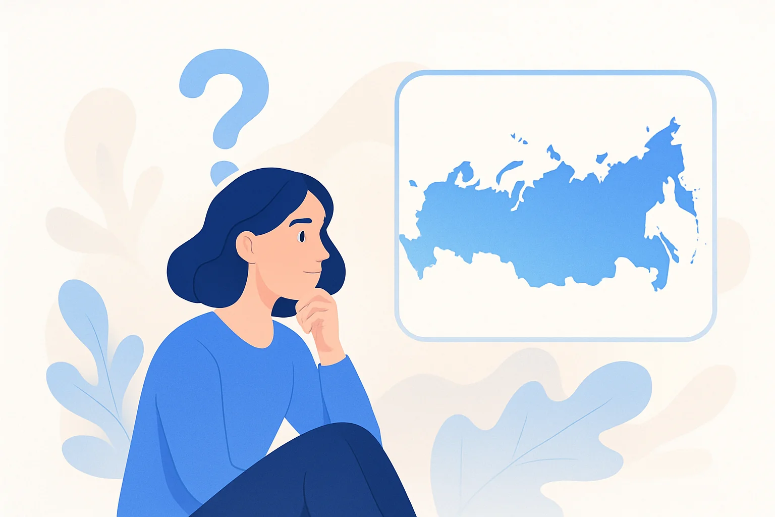 Иллюстрация: Испытай себя: тест по карте России