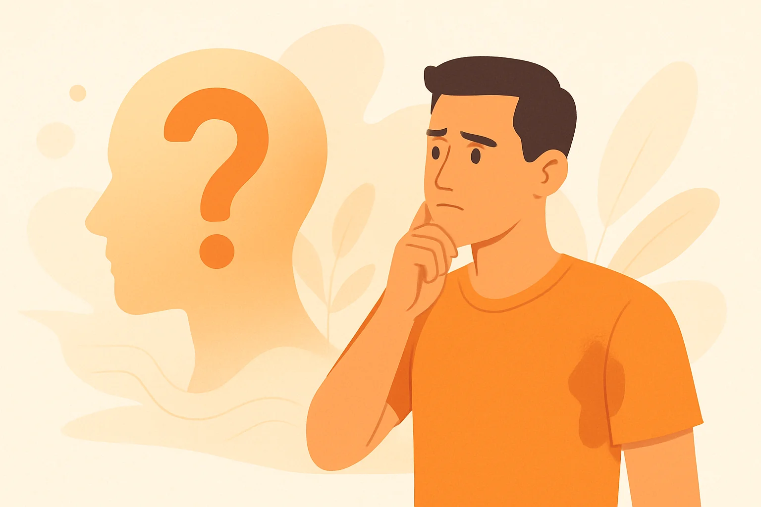 Иллюстрация: У вас действительно повышенная потливость, или вам это только кажется?