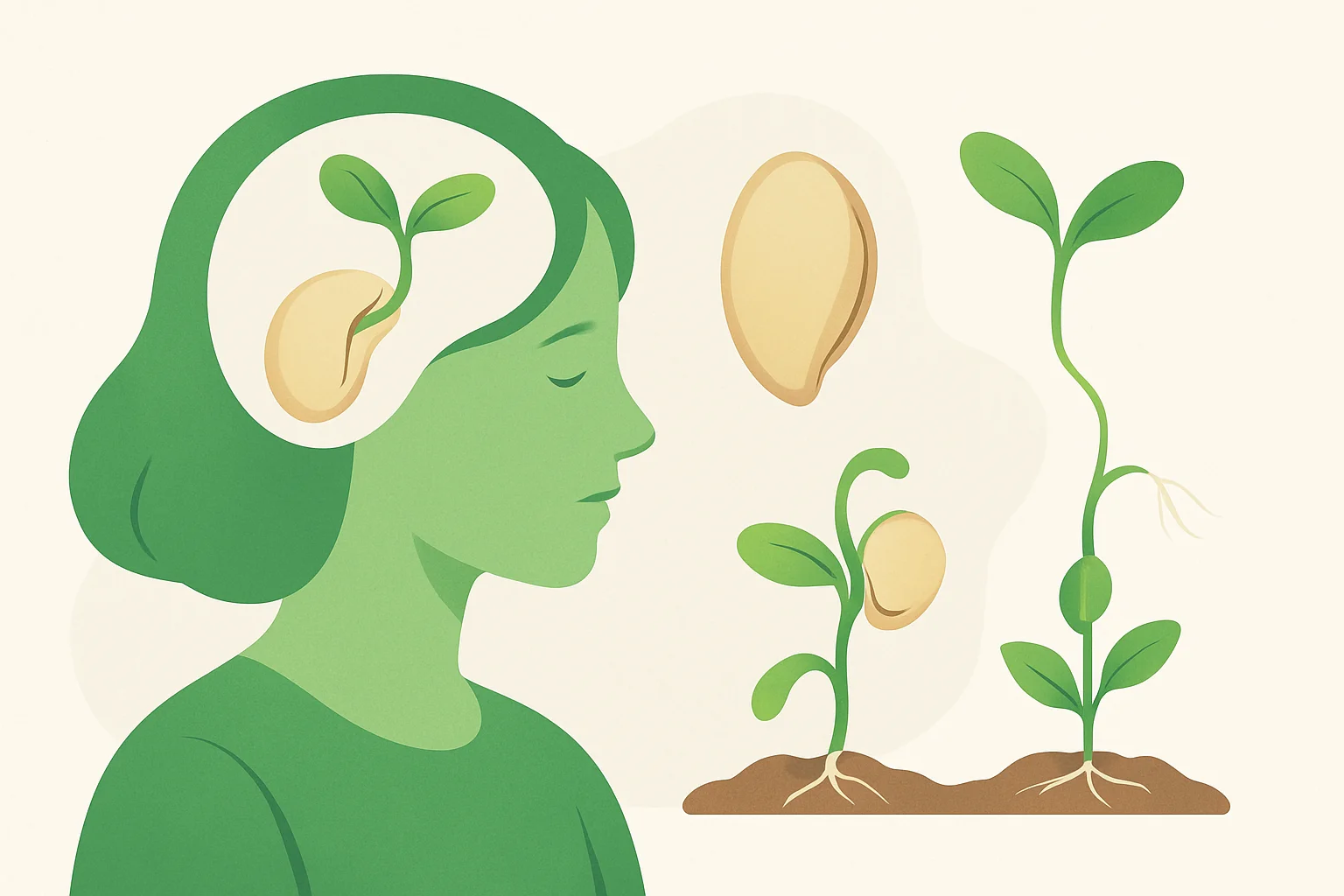 Иллюстрация: Тест про семена растений: строение и прорастание