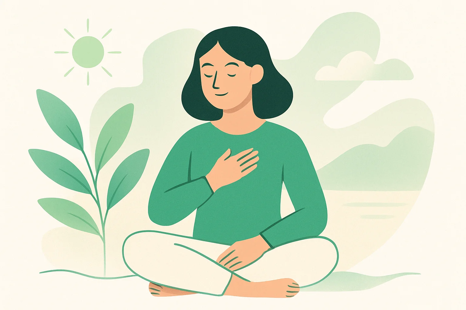 Иллюстрация: «Тихое утро»: тест о вашей внутренней гармонии