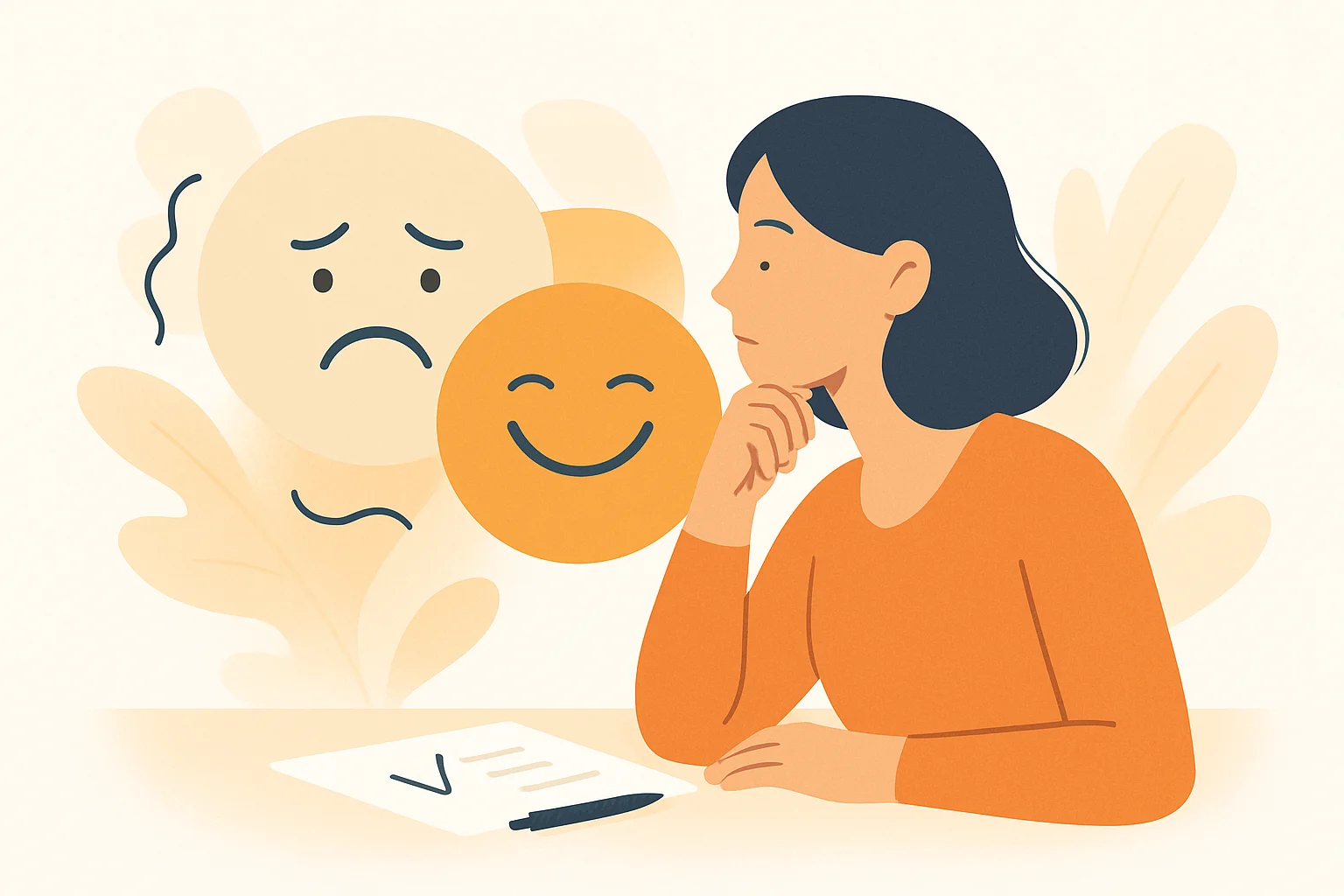 Иллюстрация: Есть ли у вас токсичная позитивность? Подробный тест