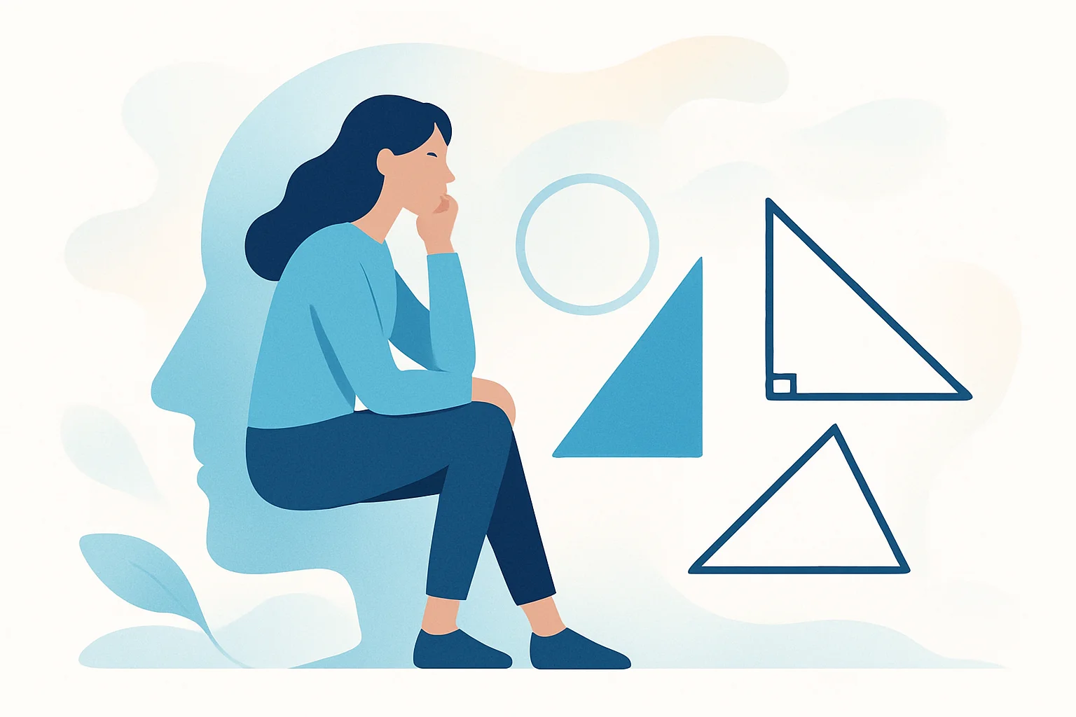 Иллюстрация: Тест «Признаки равенства треугольников»