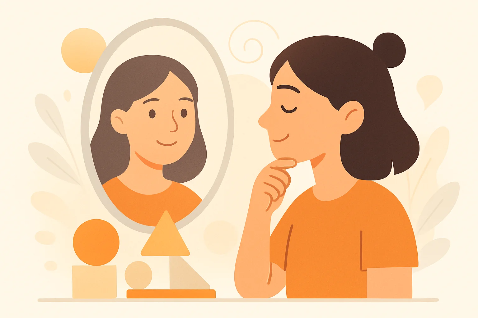 Иллюстрация: «Величина и форма» — психологический тест для детей 6-7 лет