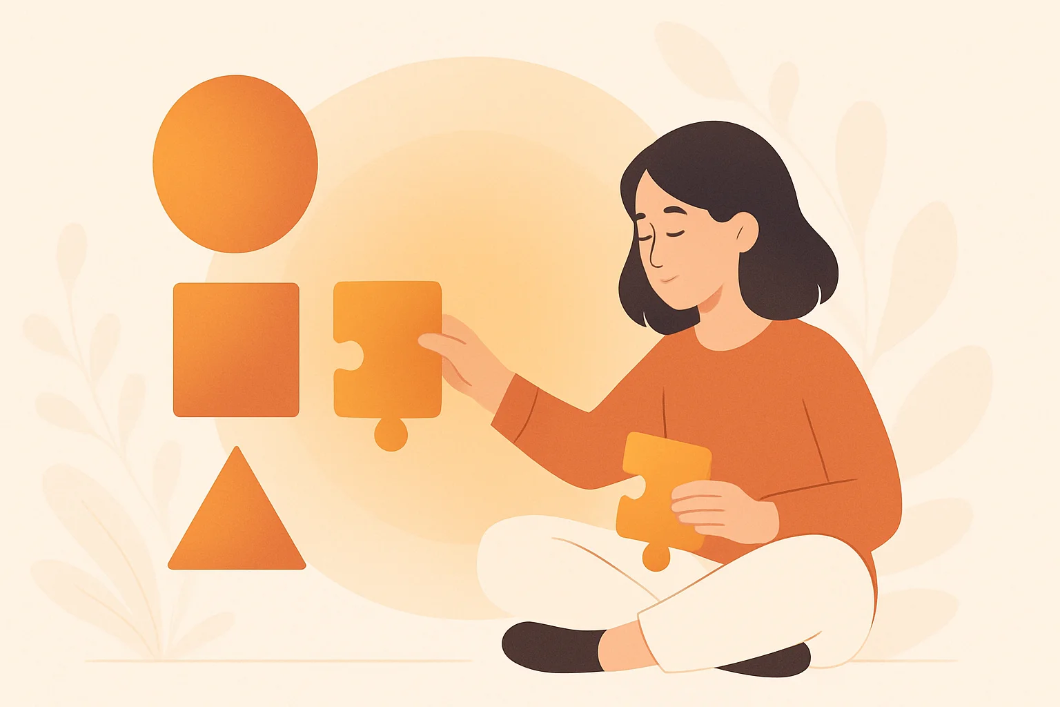 Иллюстрация: «Величина и форма»: психологический тест для детей 3-4 лет