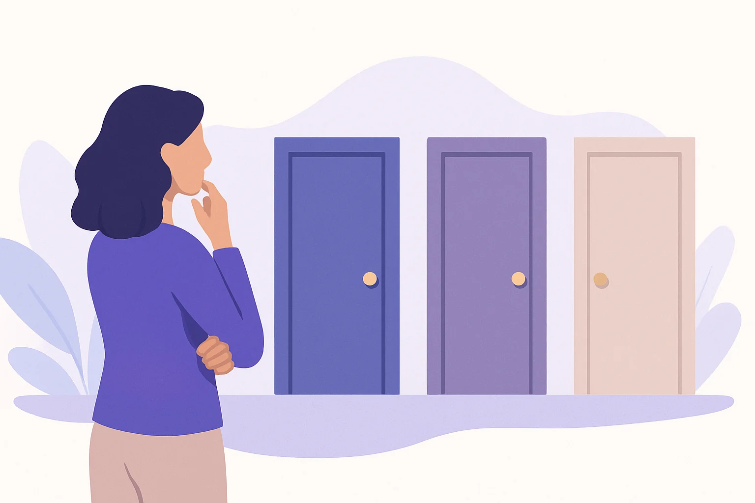 Иллюстрация: Тест «Выбор двери»: прочитай свой сценарий судьбы