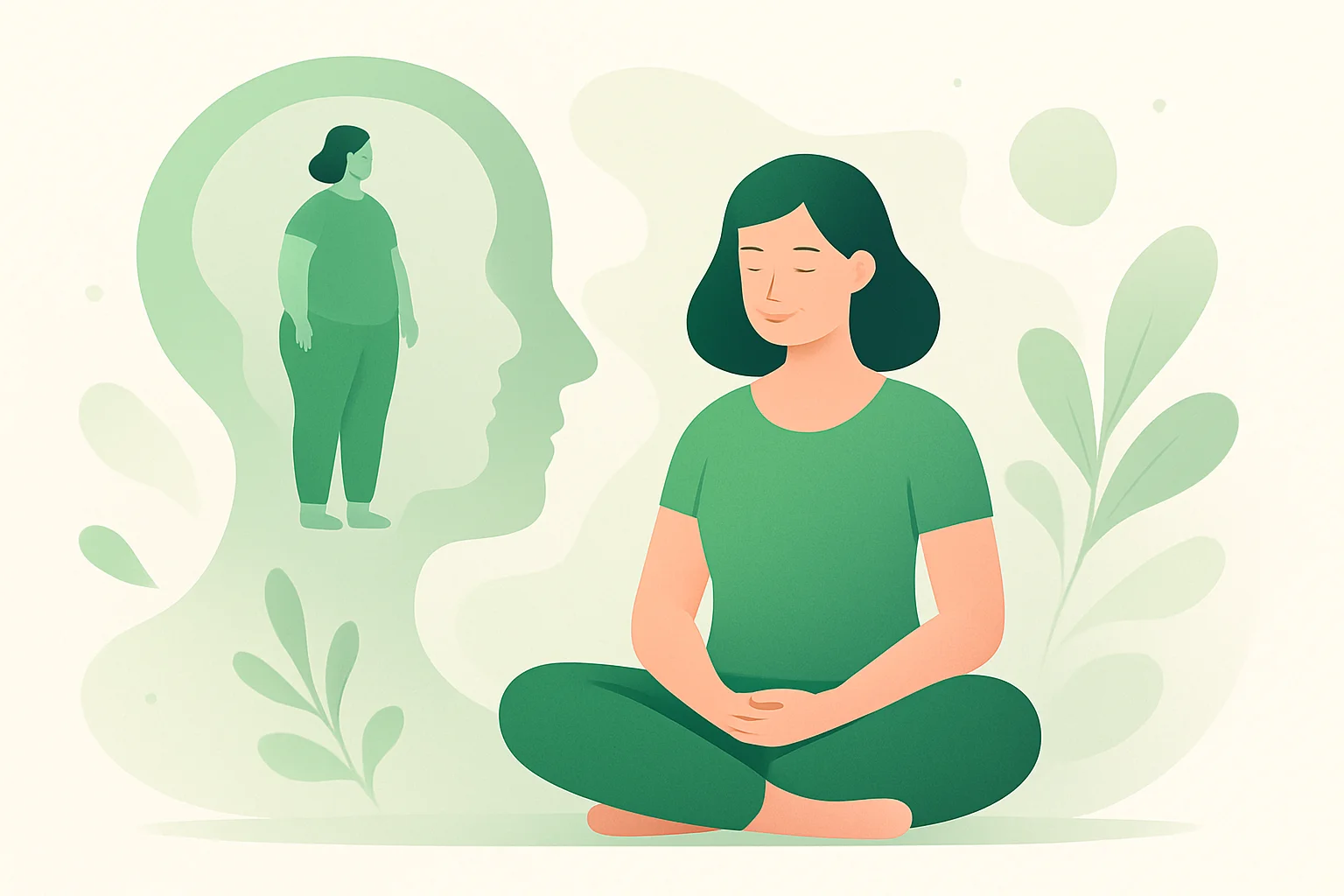 Иллюстрация: Как сбросить вес и жить в гармонии с собой?