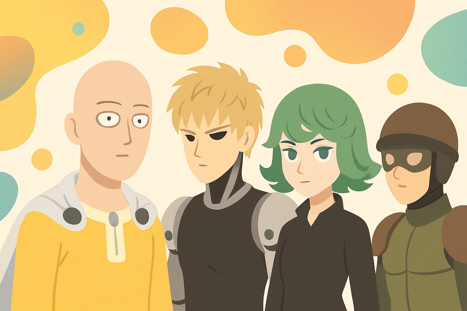 Иллюстрация: Кто ты из "One Punch Man"? Психотип по героям аниме