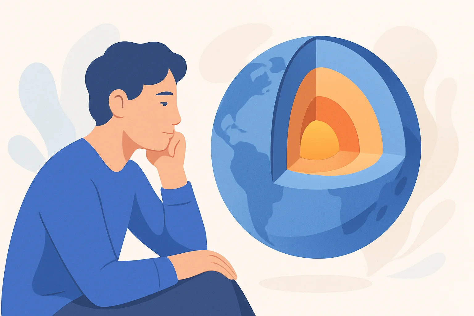 Иллюстрация: Тест оболочки Земли: 6 класс география